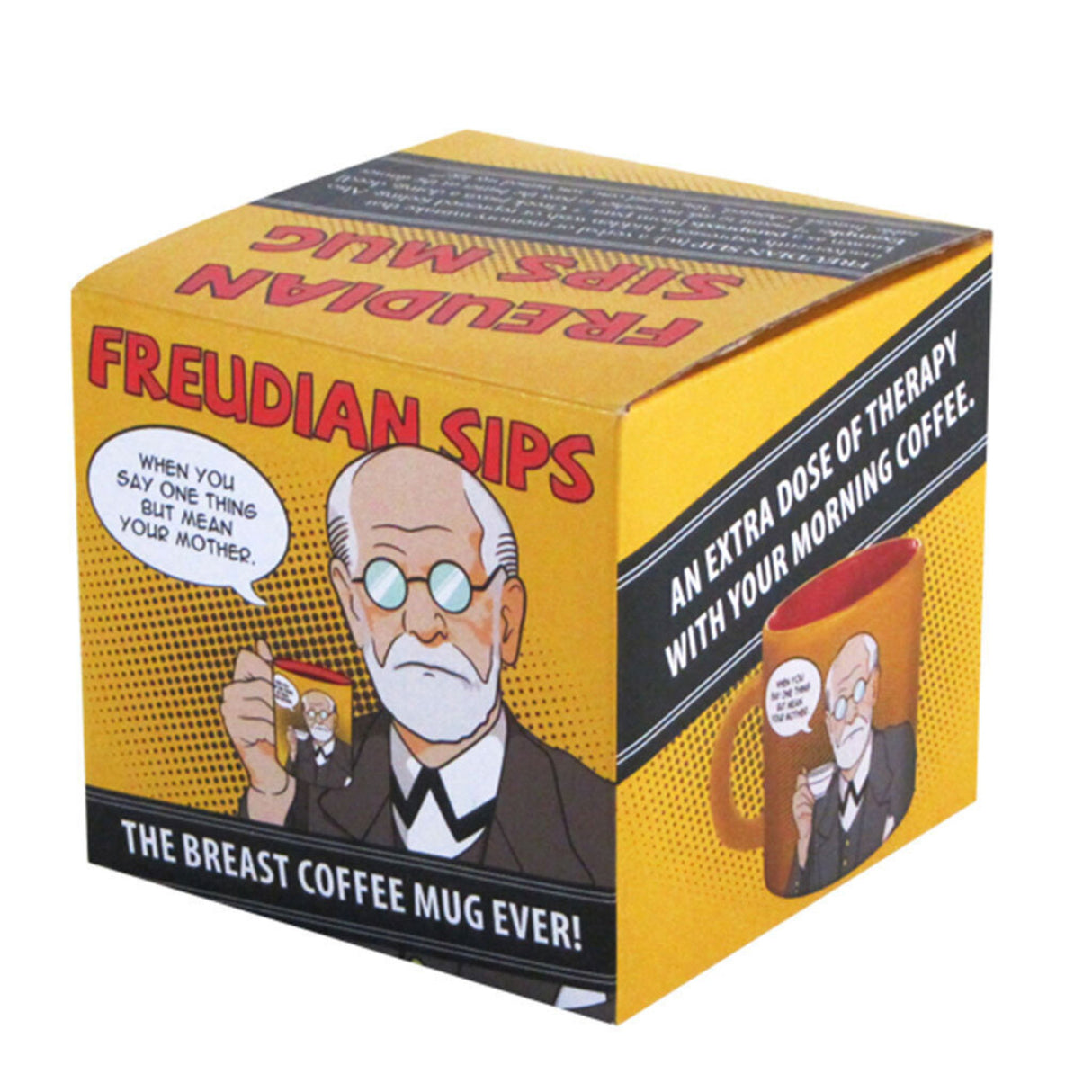 Freudscher Versprecher Kaffeebecher