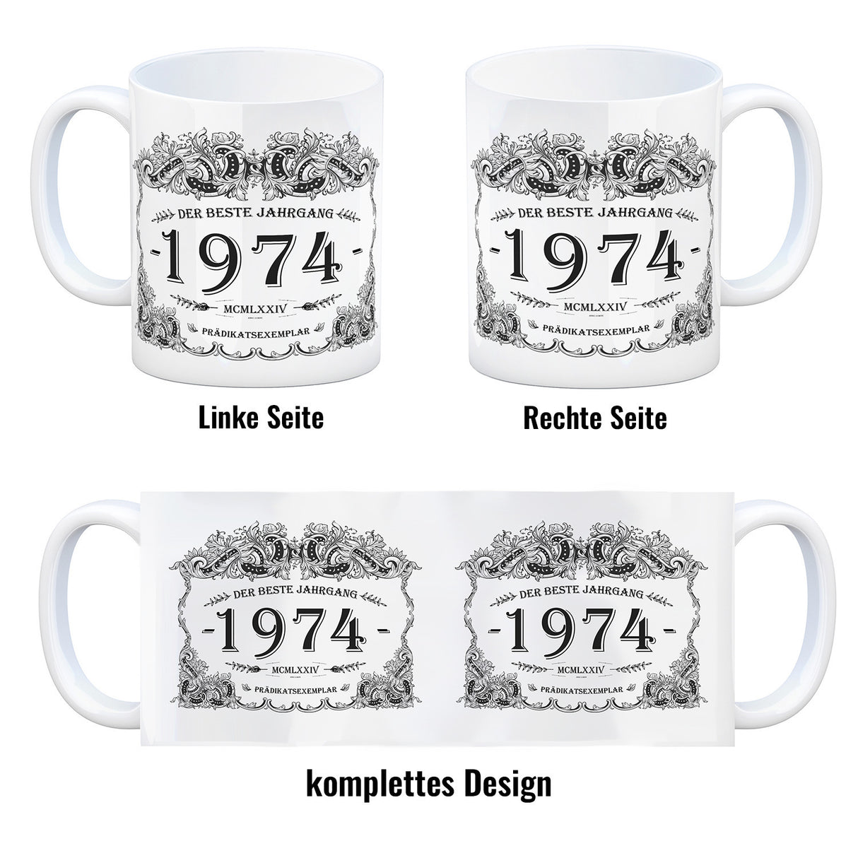 1974 der beste Jahrgang Kaffeebecher