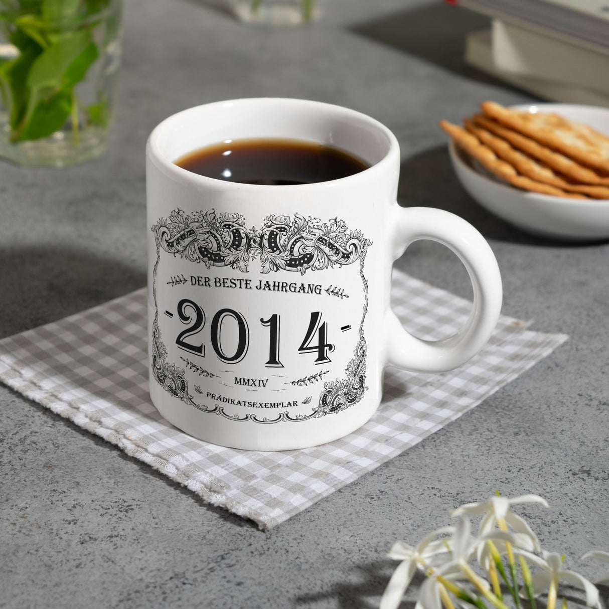 2014 der beste Jahrgang Kaffeebecher