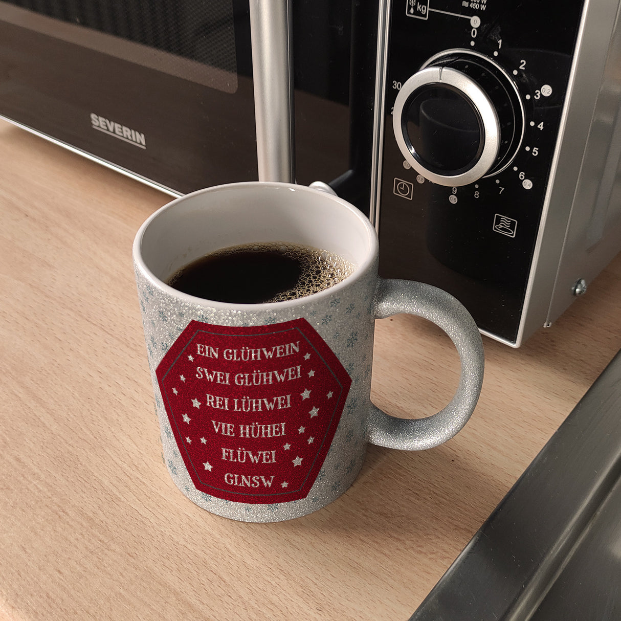 Glühwein Promille Kaffeebecher