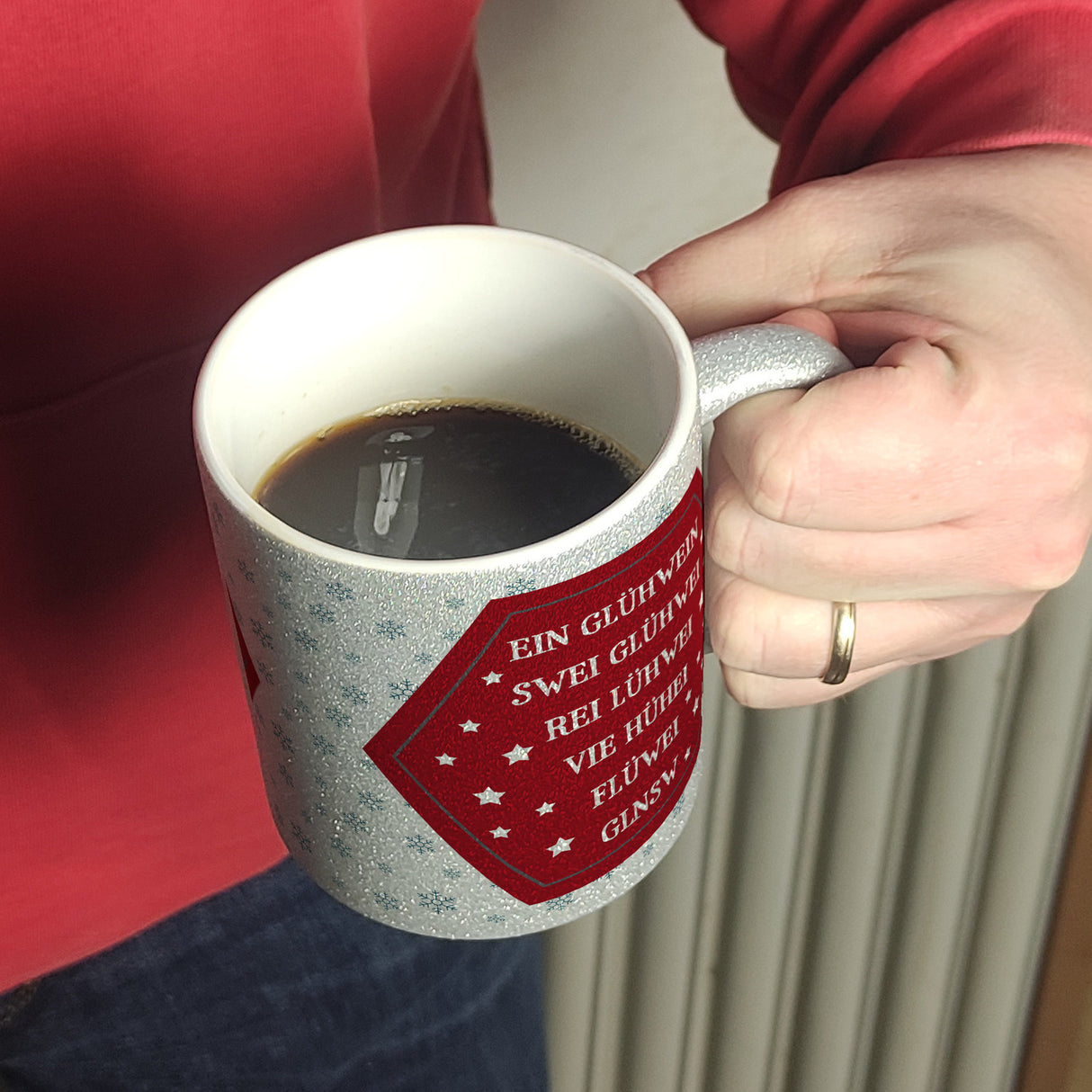 Glühwein Promille Kaffeebecher