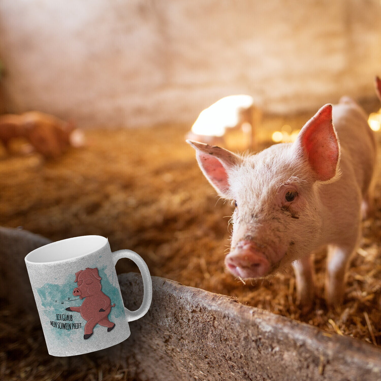 Ich glaub mein Schwein pfeift Kaffeebecher