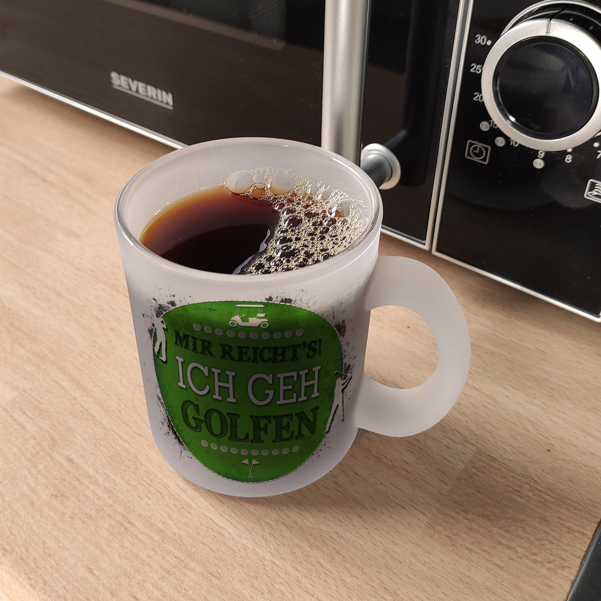 Mir reicht's! Ich geh golfen Kaffeebecher