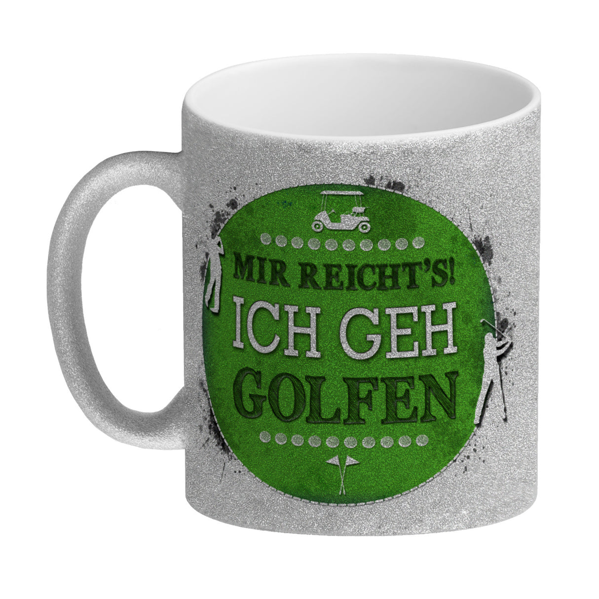 Mir reicht's! Ich geh golfen Kaffeebecher