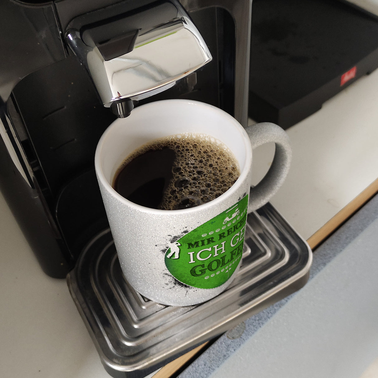 Mir reicht's! Ich geh golfen Kaffeebecher