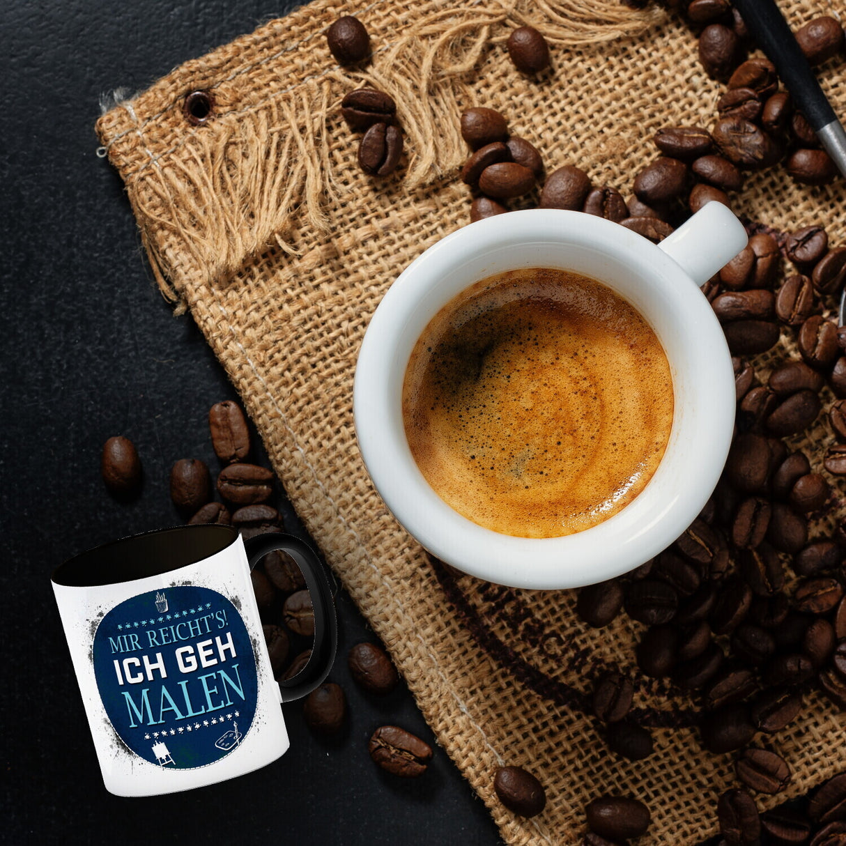 Mir reicht's! Ich geh malen Kaffeebecher