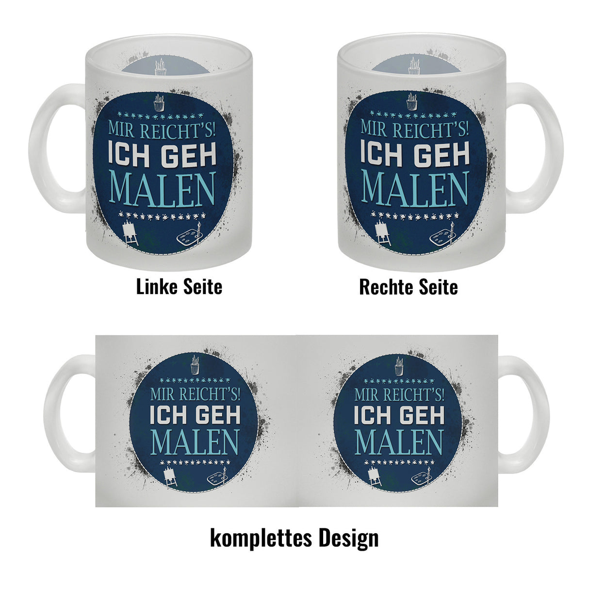 Mir reicht's! Ich geh malen Kaffeebecher