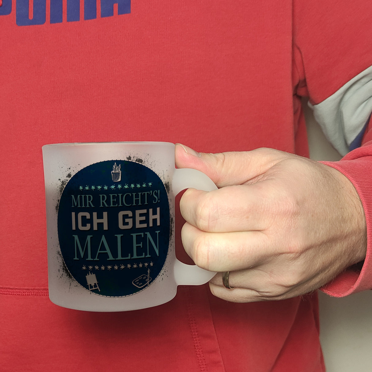 Mir reicht's! Ich geh malen Kaffeebecher