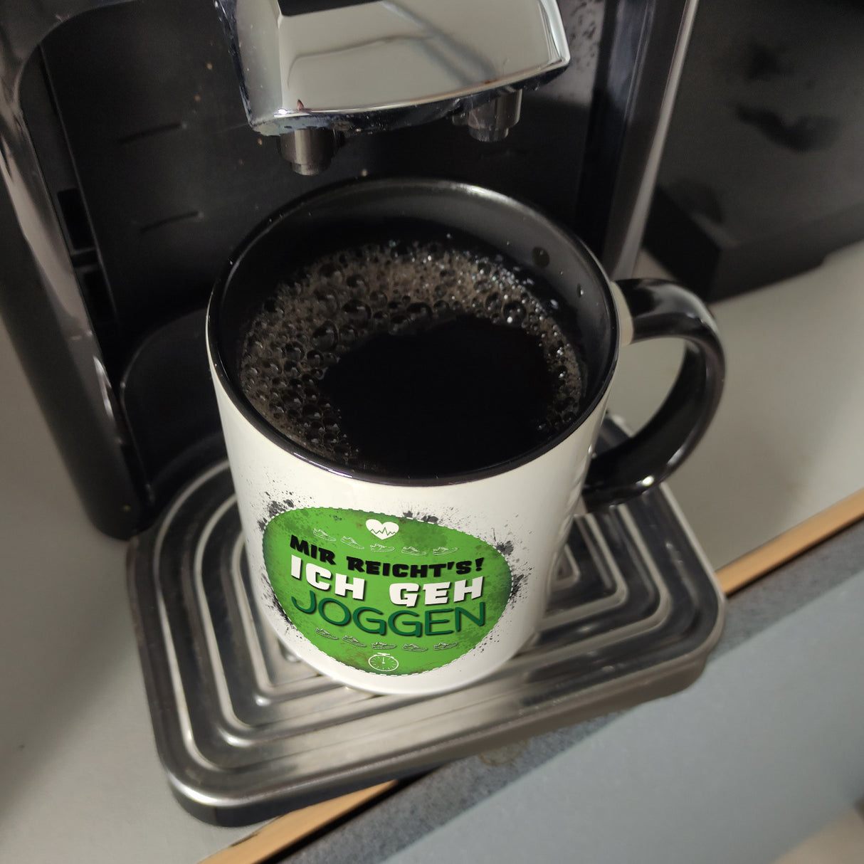 Mir reichts! Ich geh joggen Kaffeebecher