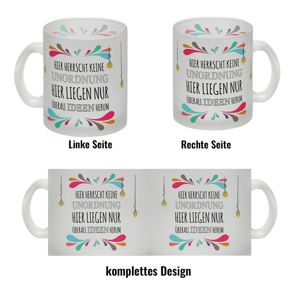 Hier herrscht keine Unordnung… Kaffeebecher