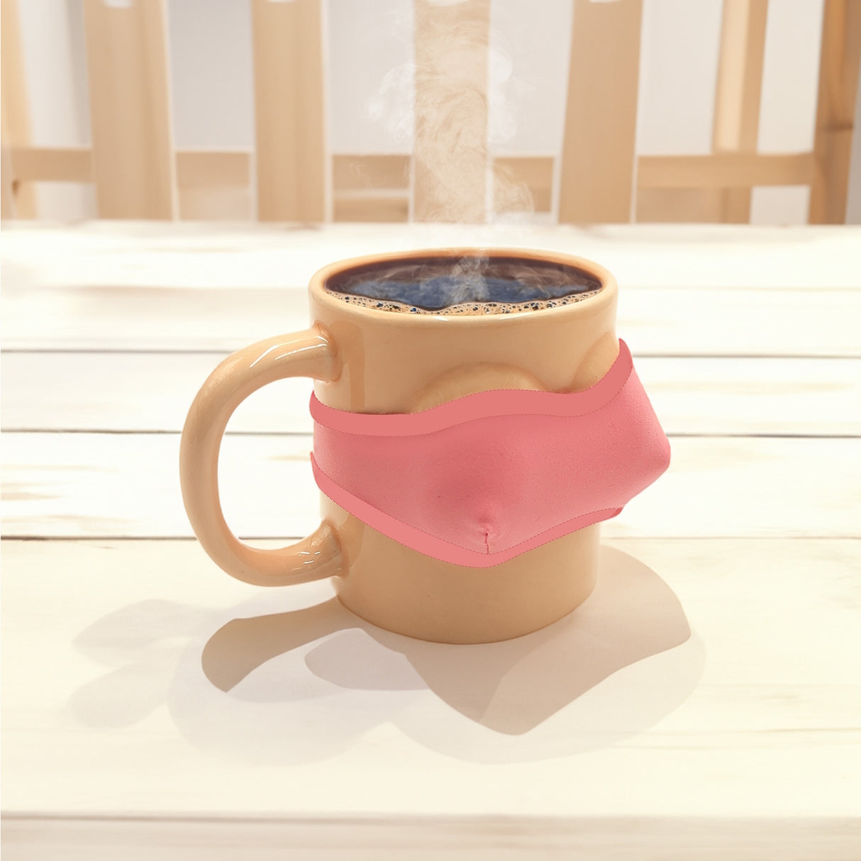 Brüste Kaffeebecher Titten Tasse mit abnehmbaren Bikinitop