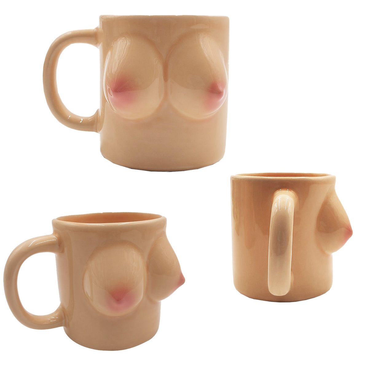 Brüste Kaffeebecher Titten Tasse mit abnehmbaren Bikinitop