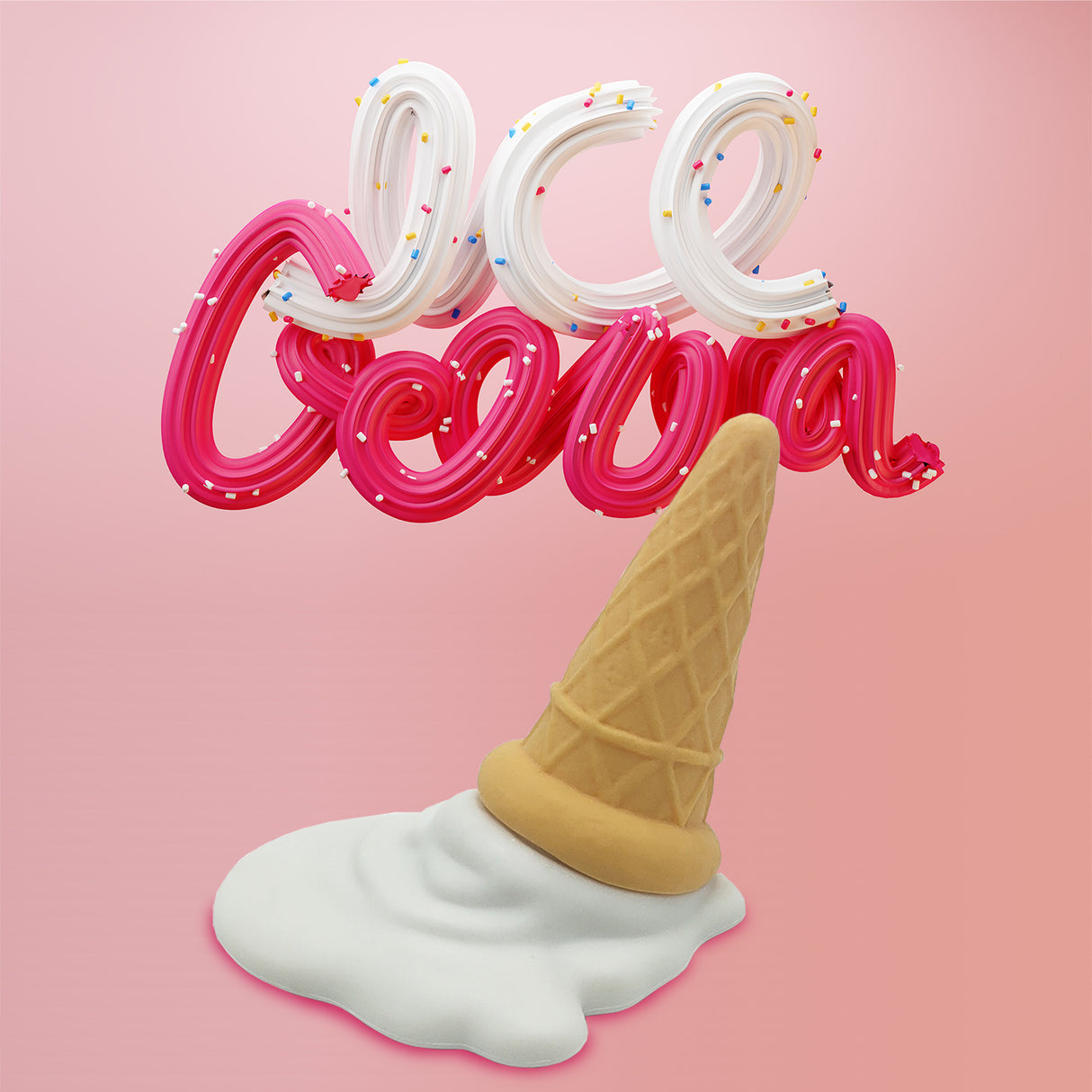 Eiscreme Türstopper Sommerdeko Ice Cream Türpuffer