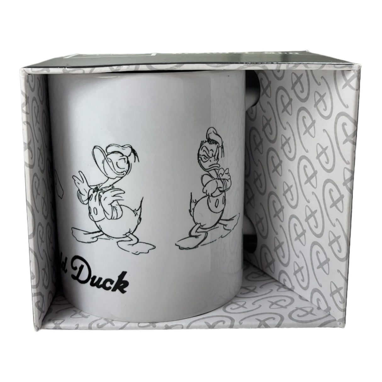 Donald Duck Zeichnung Kaffeebecher Disney Tasse
