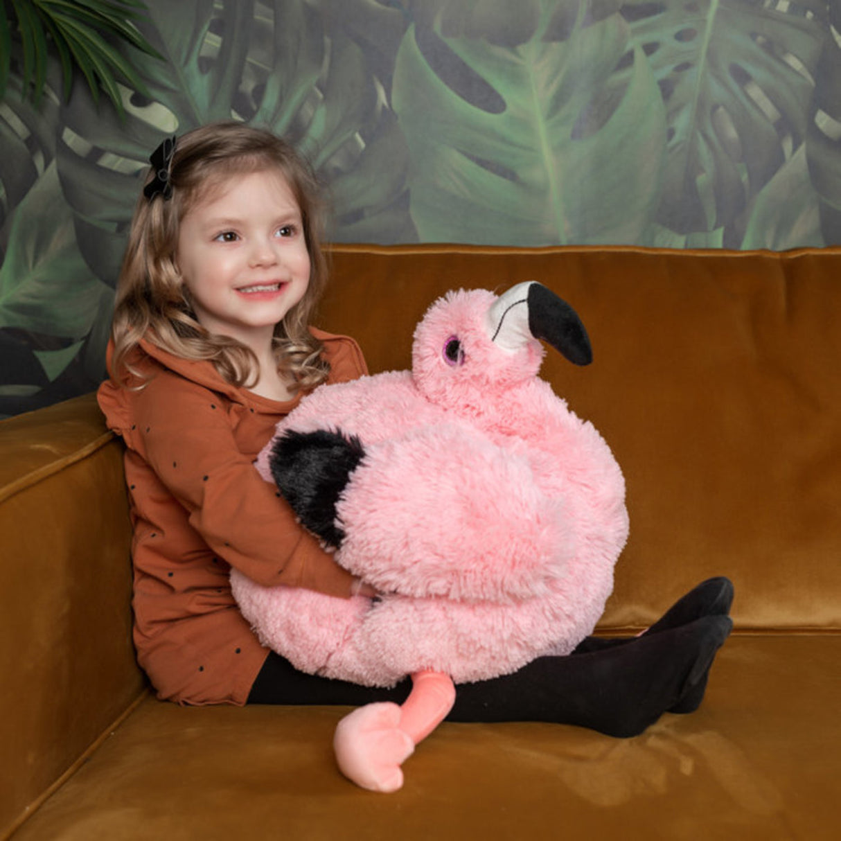 Flamingo Handwärmer Noxxiez Kuscheltier