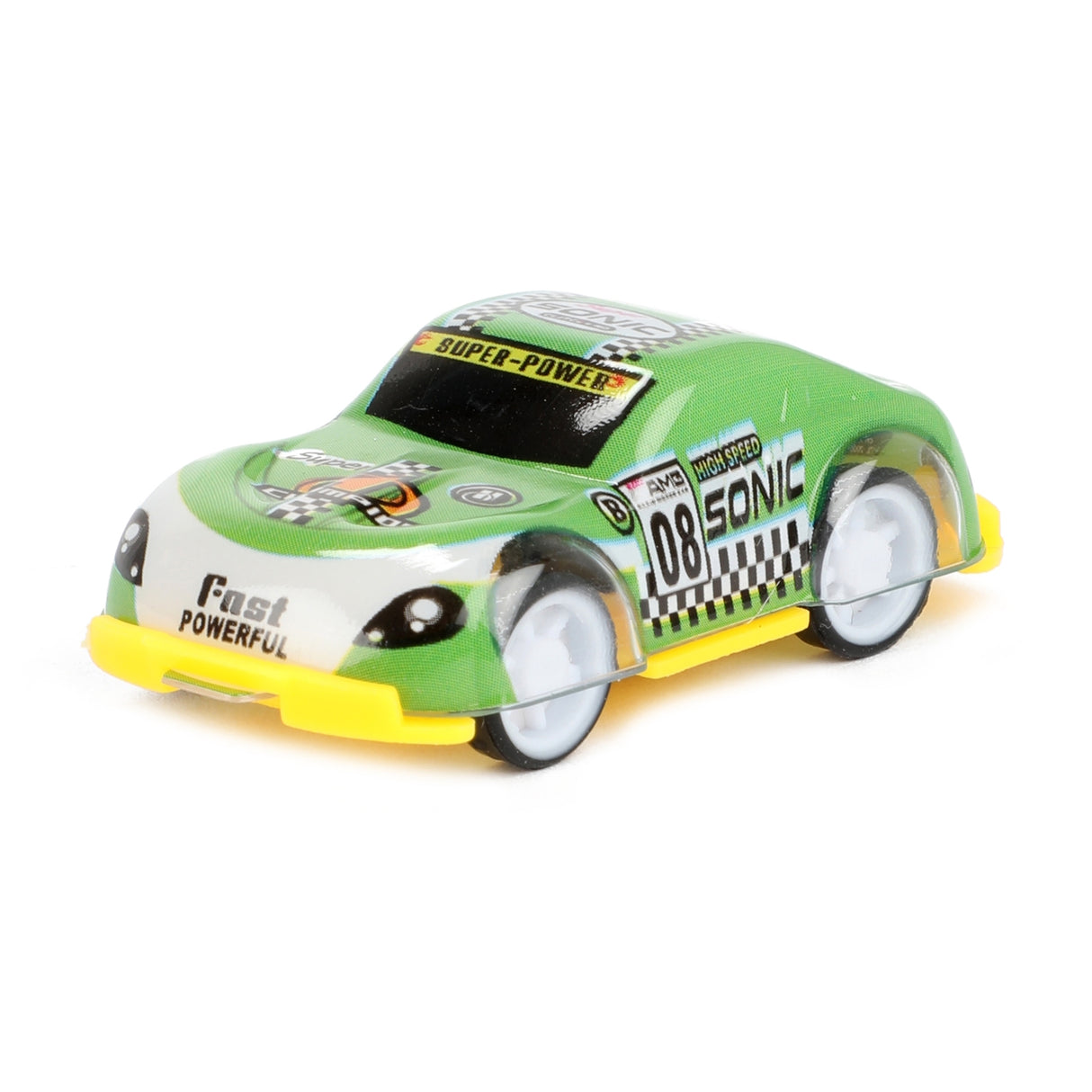 Rallye Spielzeugautos Rennautos mit Friktionsmotor im 12er-Set