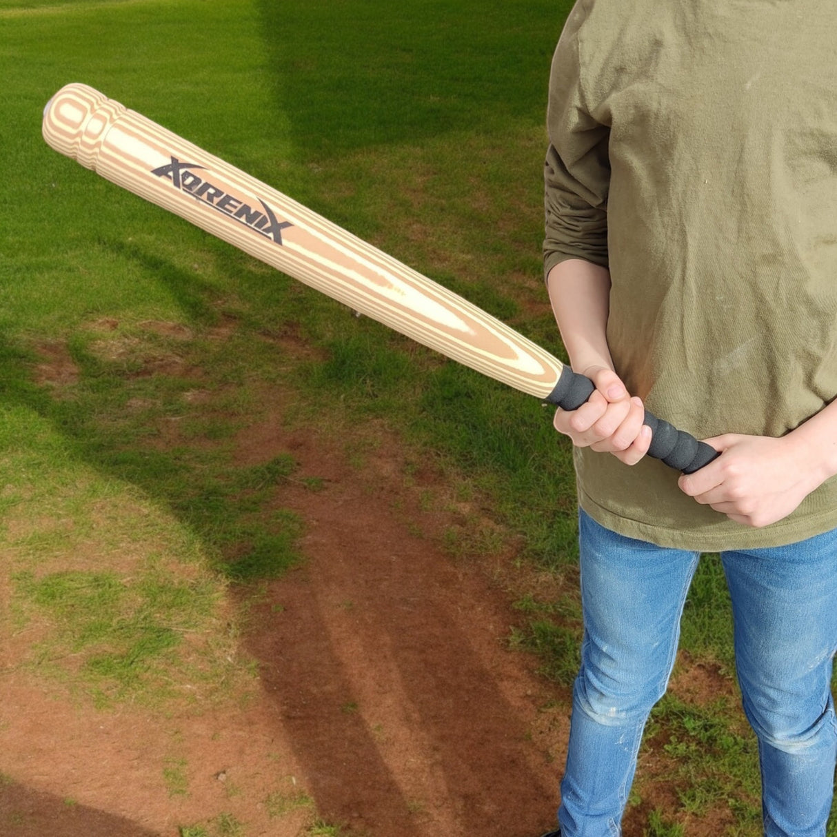 Spielzeug Baseballschläger mit Baseball im Set