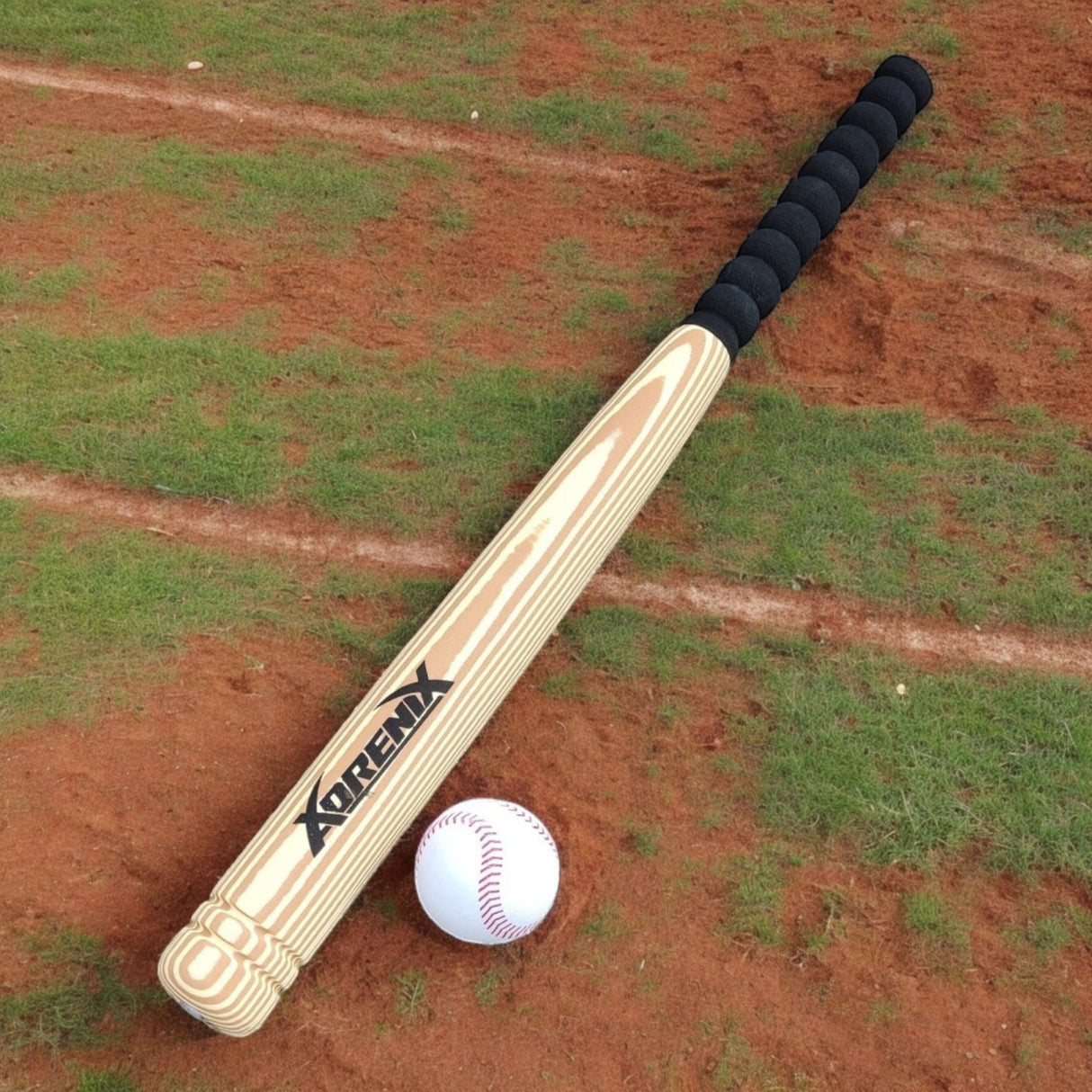 Spielzeug Baseballschläger mit Baseball im Set