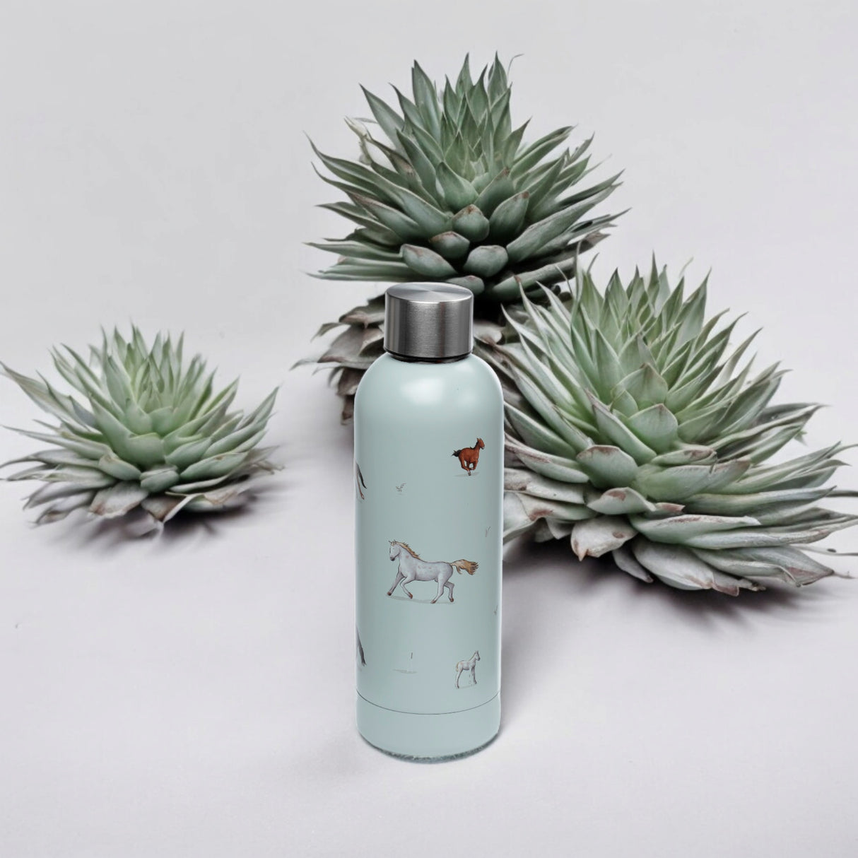 Willow Farm Pferde Thermo Trinkflasche schöne Wasserflasche für Mädchen