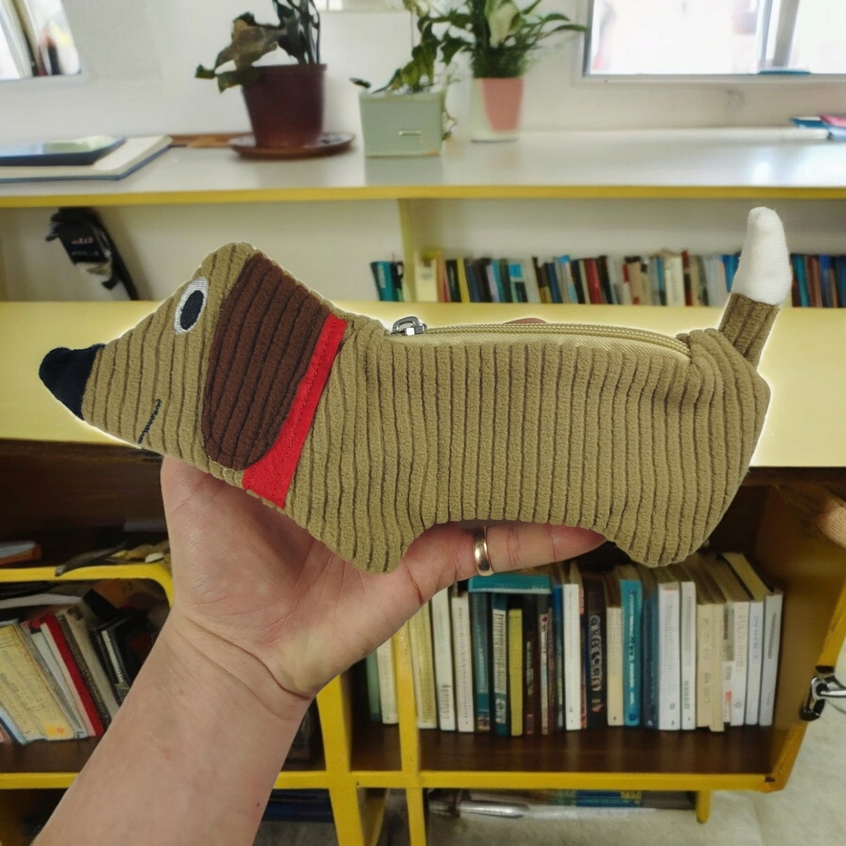 Dackel Geldbeutel Hund Mini Tasche