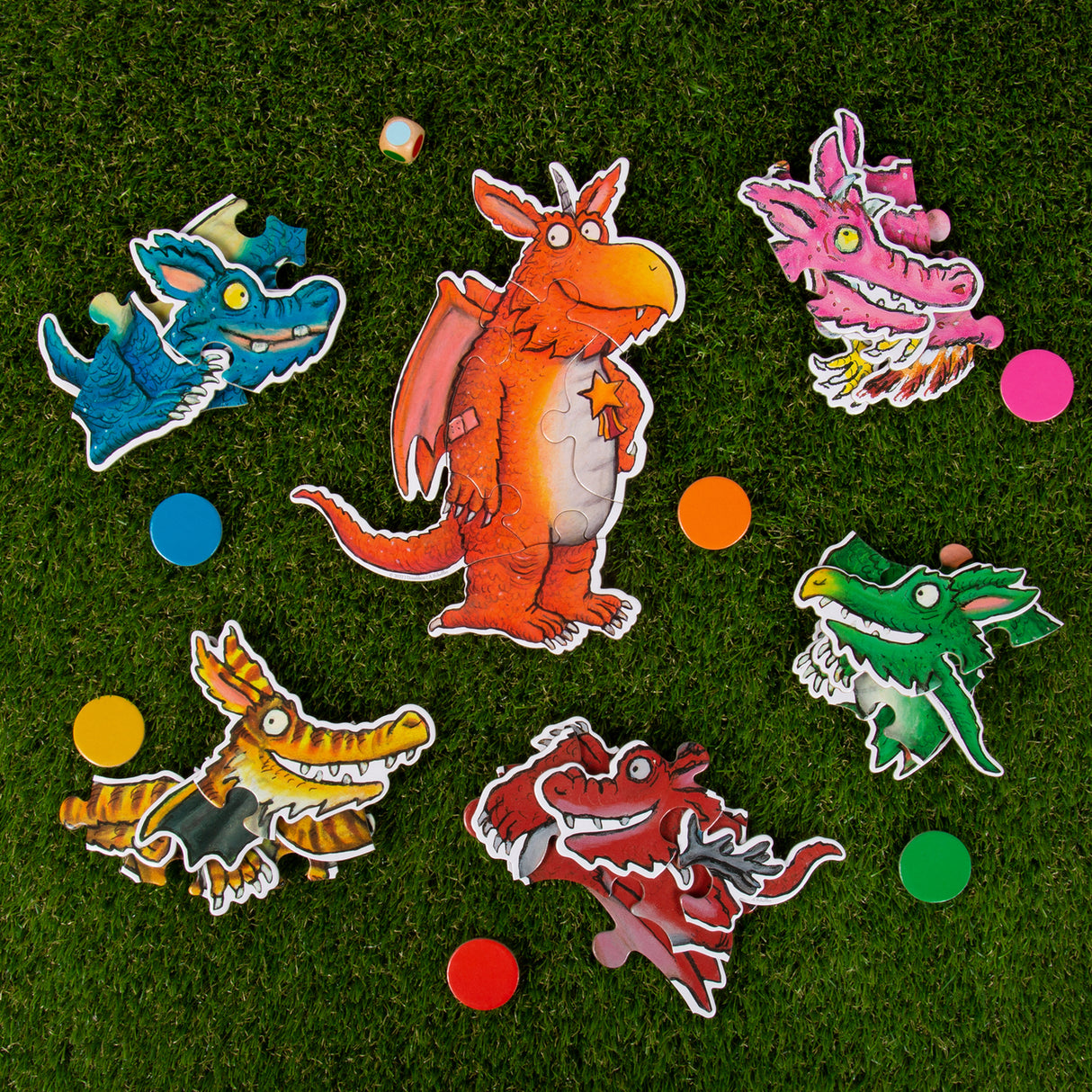 Der Grüffelo - Baue einen Zogg Drachen Gesellschaftsspiel Grüffelo Puzzle