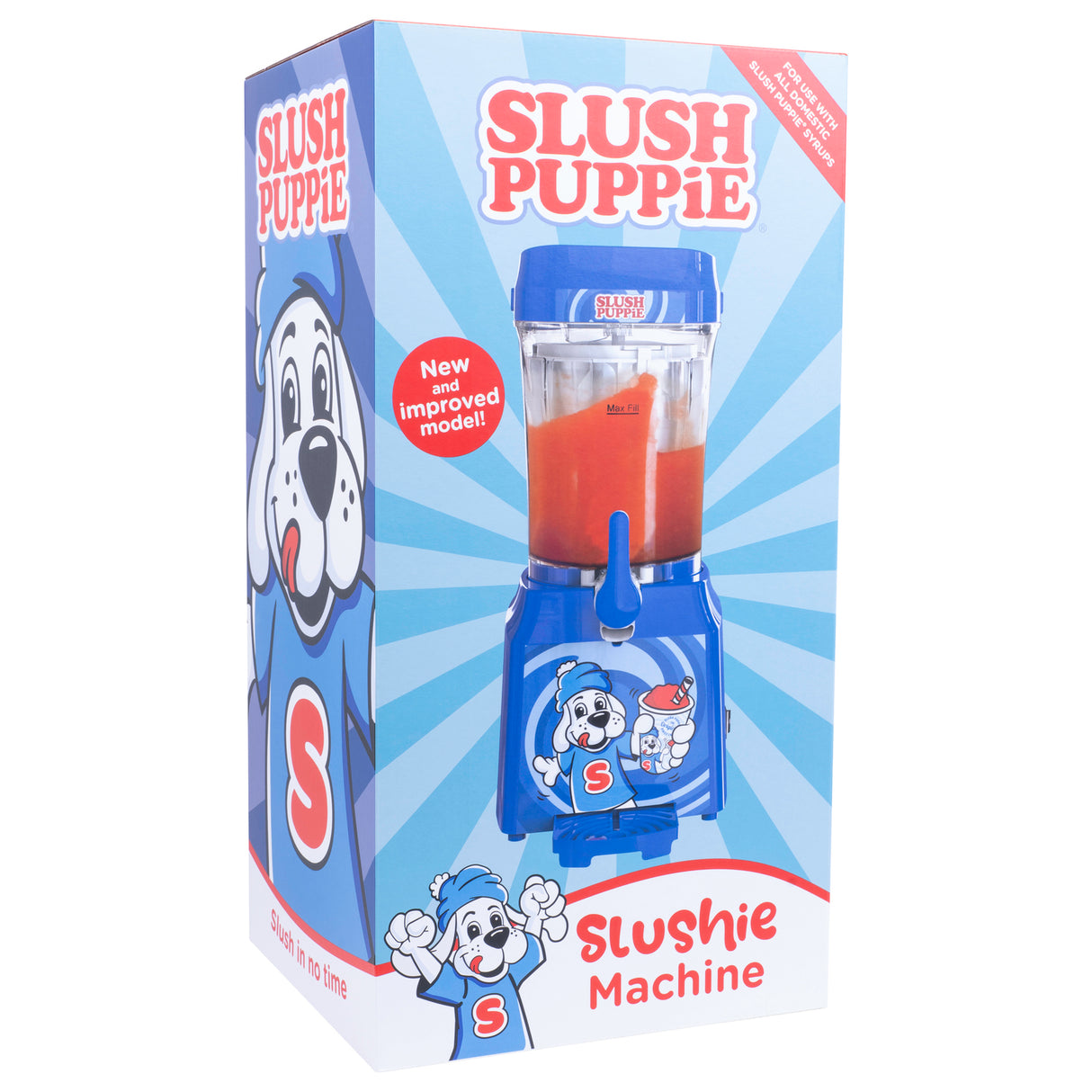 SLUSH PUPPiE Slushie Maschine Modell 2024 - Slush Eis der Kultmarke aus den USA - jetzt für Zuhause!