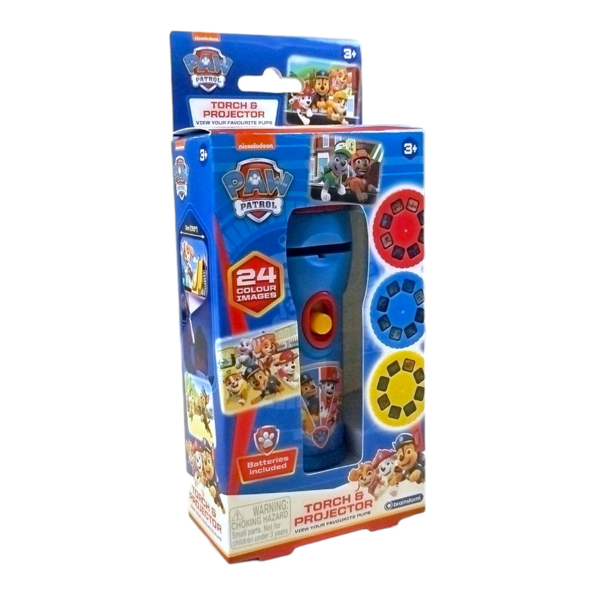 Paw Patrol Taschenlampe für Kinder Taschenlampenprojektor mit 3 Projektorscheiben