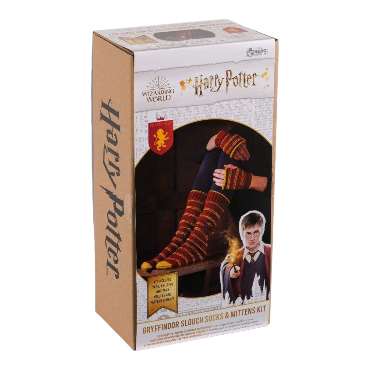 Harry Potter Hogwarts Gryffindor Fäustlinge und Socken Strickset