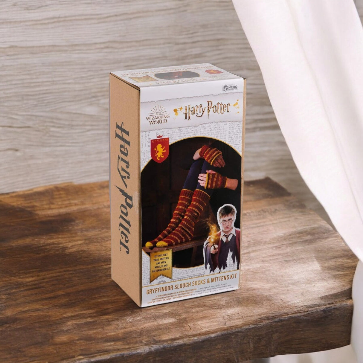 Harry Potter Hogwarts Gryffindor Fäustlinge und Socken Strickset