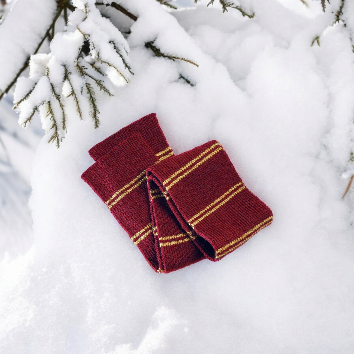 Harry Potter Hogwarts Gryffindor Schal Strickset