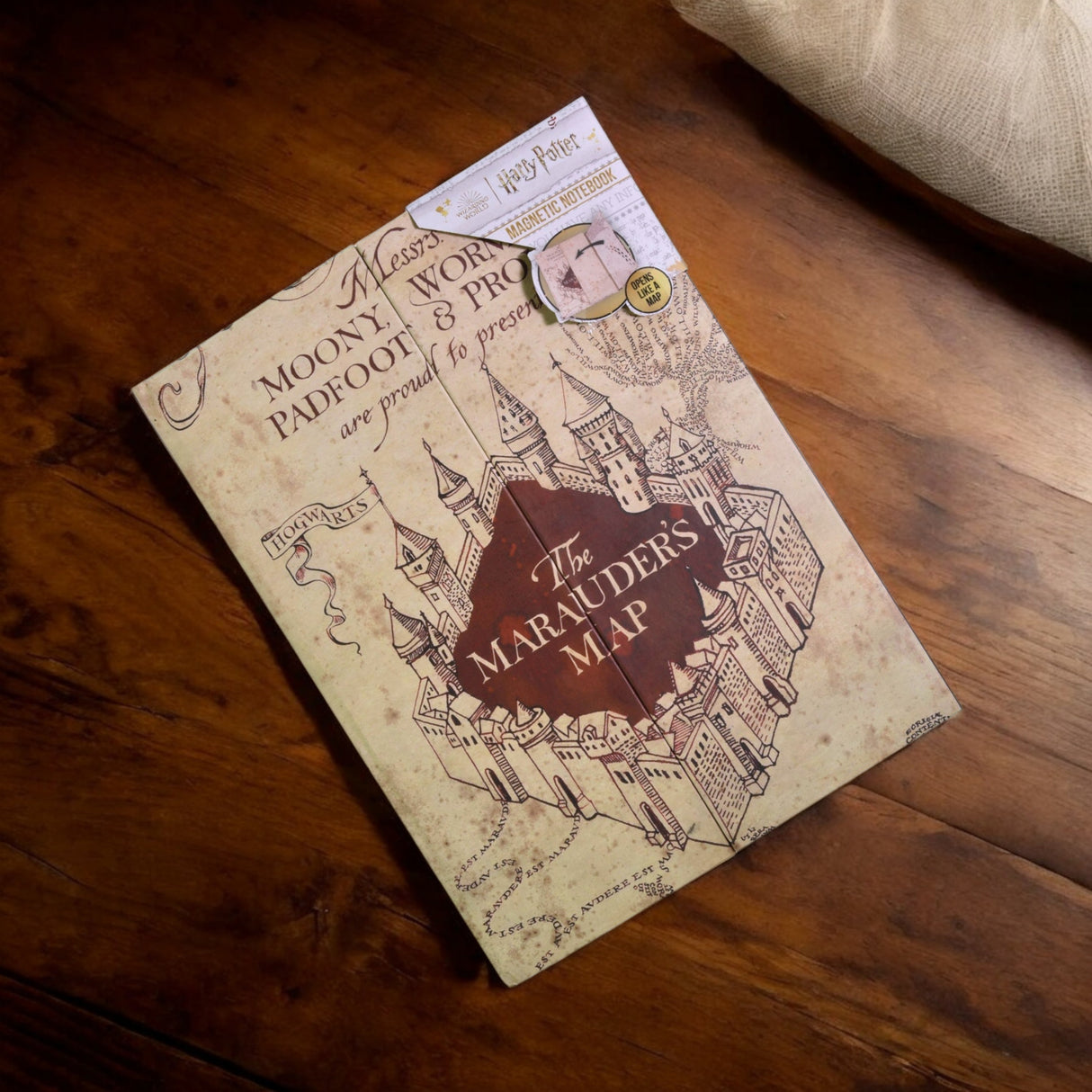 Harry Potter Hogwarts A5 Notizbuch - Karte des Rumtreibers
