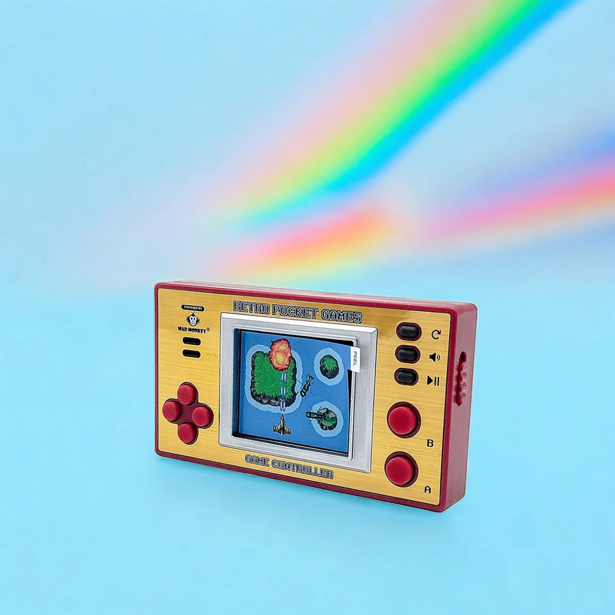 Retro Arcade Spielzeug Mini-Konsole mit 153 Spielen und Sound