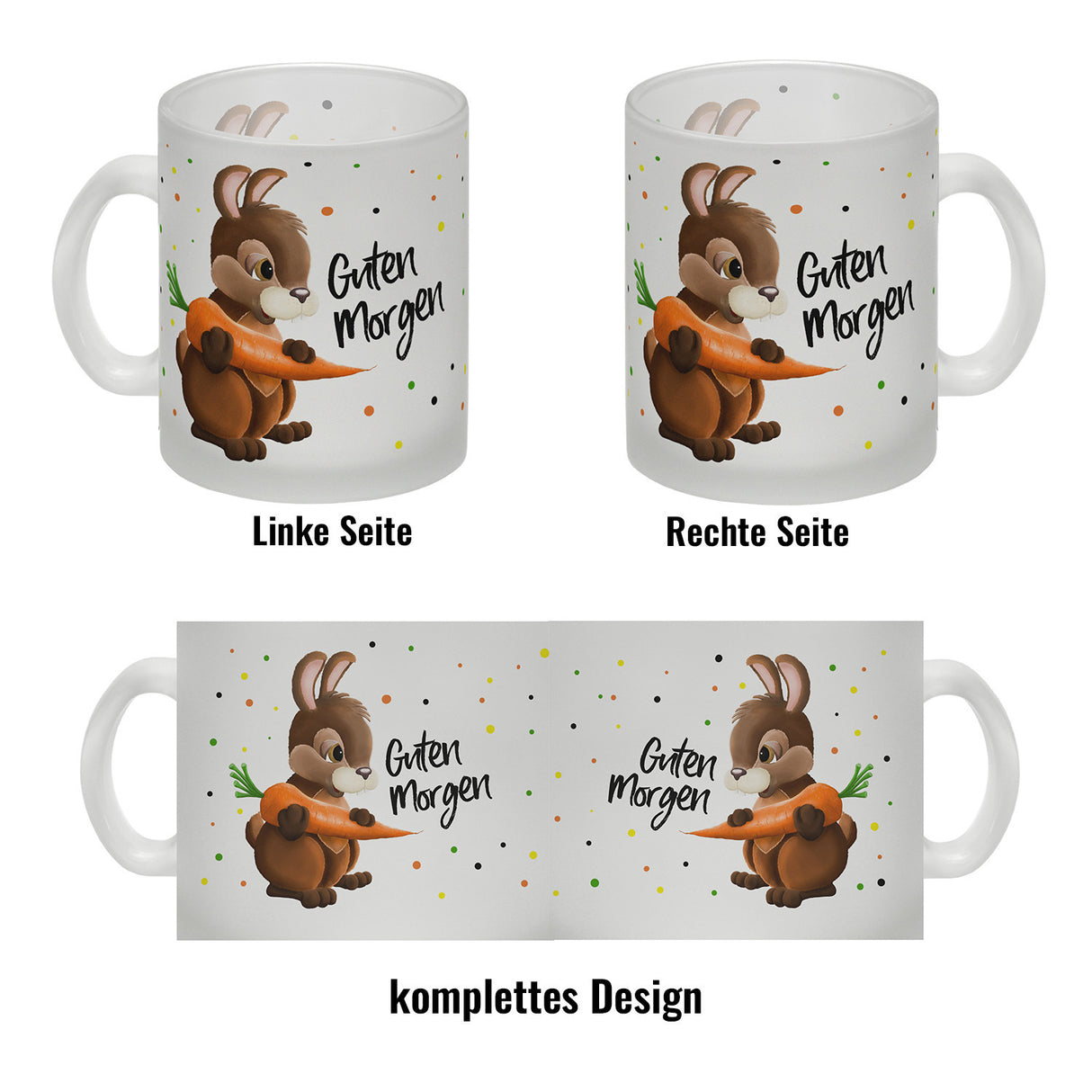 Guten Morgen Hase Kaffeebecher