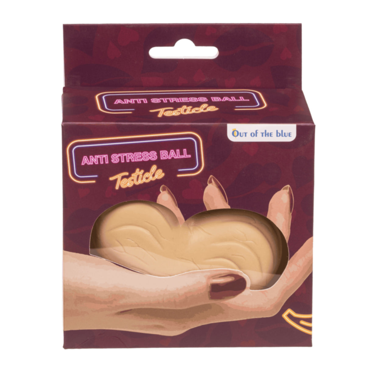 Hoden Stressball Erotik Scherzartikel Sack Antistressball