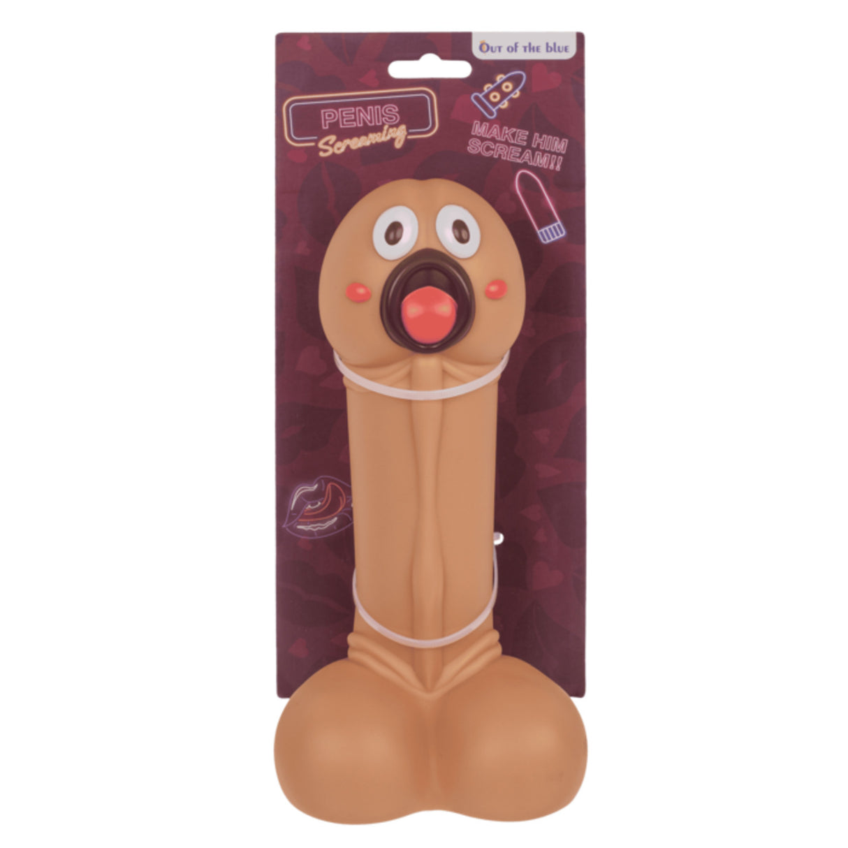 Erotik Scherzartikel schreiender Penis Spaßartikel quietschender Pimmel