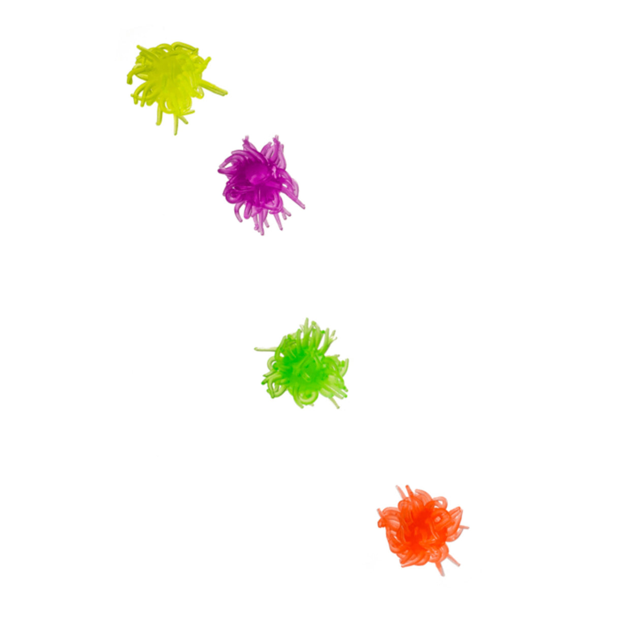 Verrückte Fensterläufer Spaßartikel im 7er Set in PET Röhre