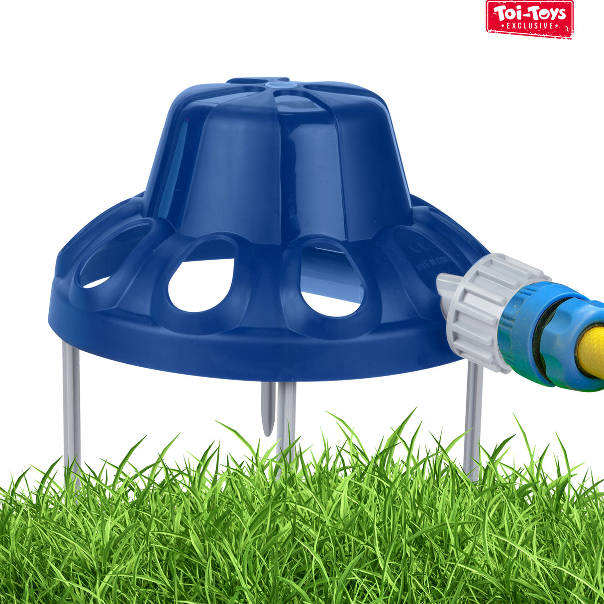 Raketenstart Wasserspielzeug Rakete mit 360 Grad Rotation und Anschlussmaterial