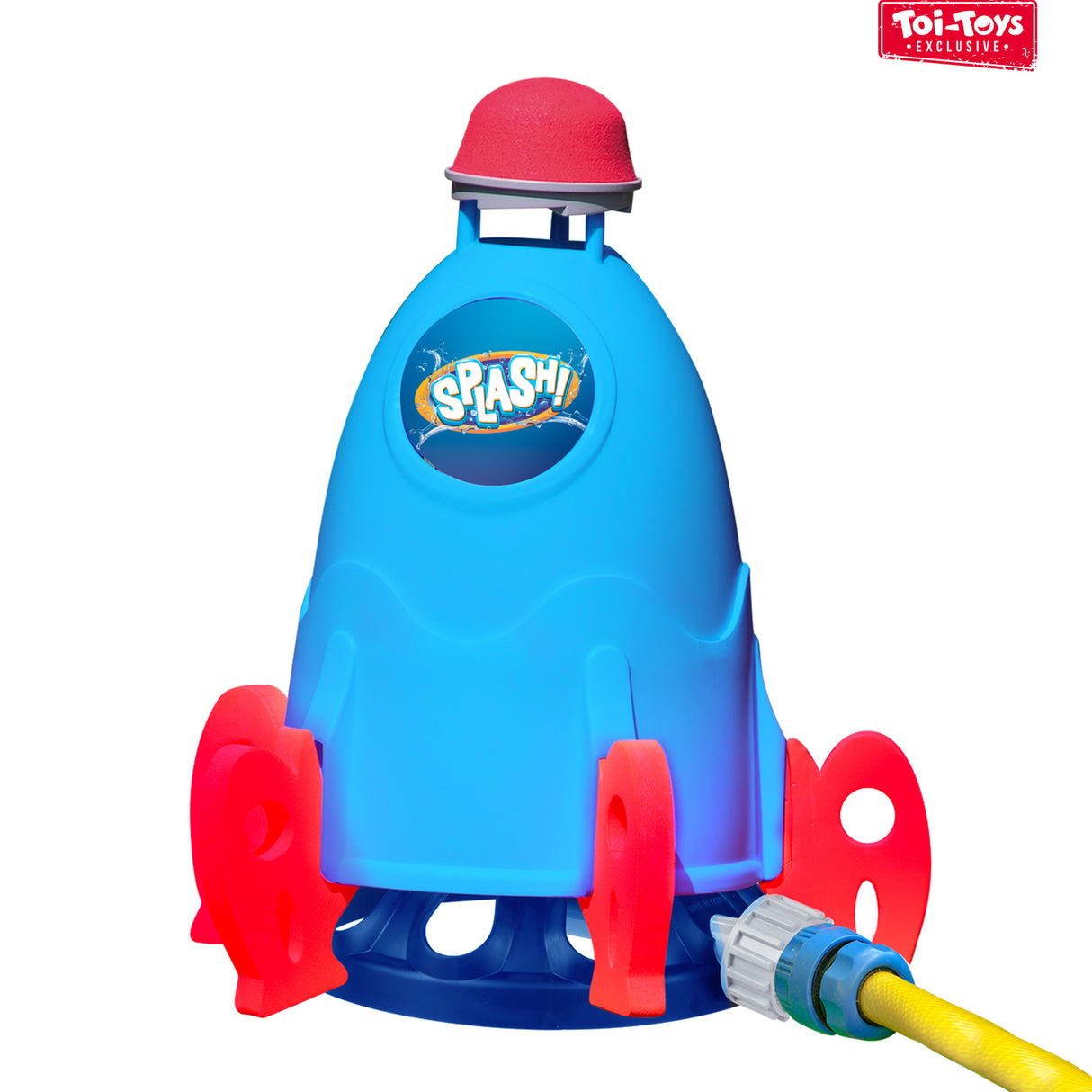 Raketenstart Wasserspielzeug Rakete mit 360 Grad Rotation und Anschlussmaterial