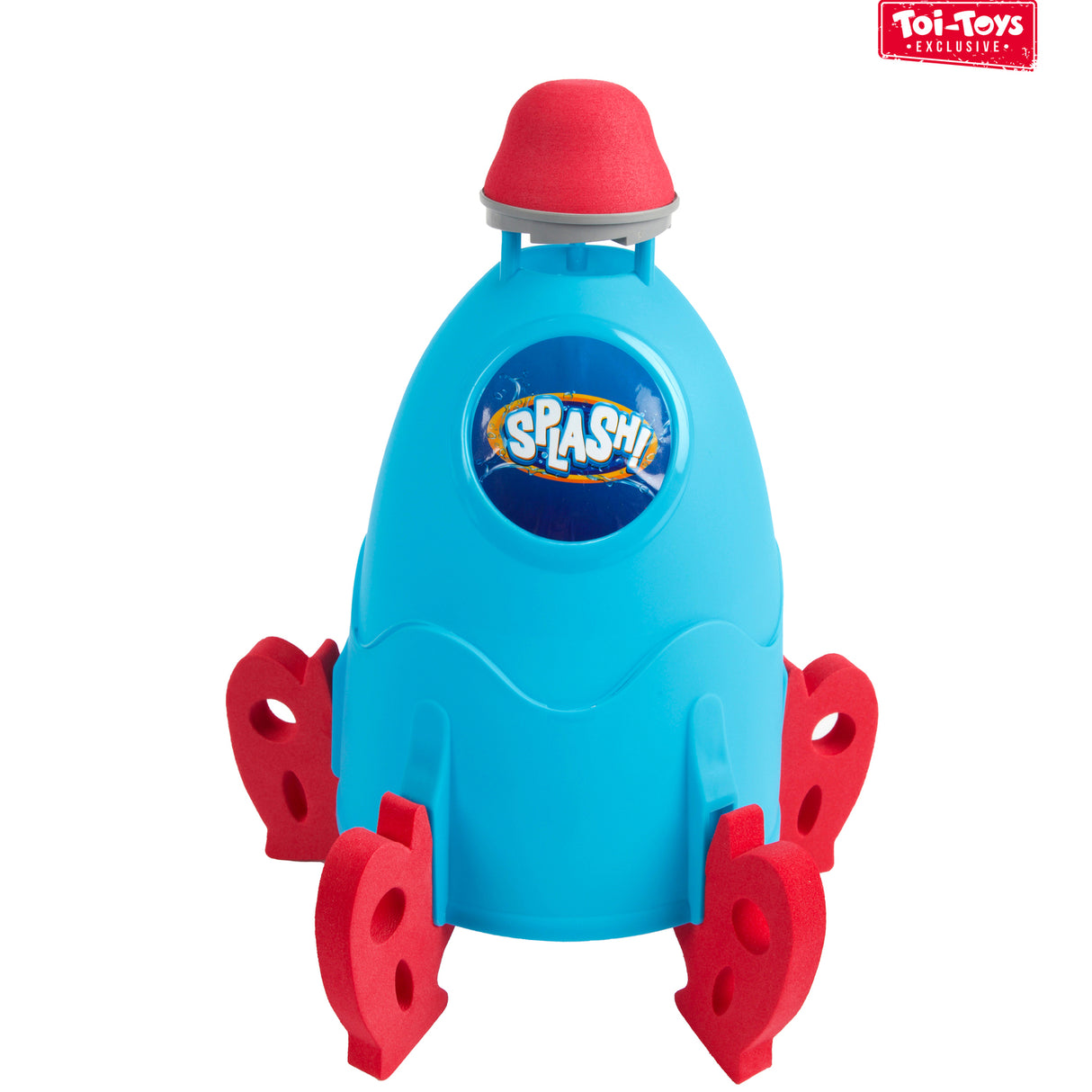 Raketenstart Wasserspielzeug Rakete mit 360 Grad Rotation und Anschlussmaterial