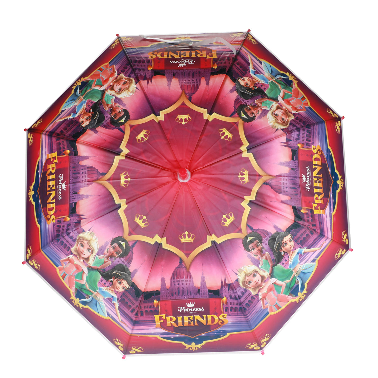 Prinzessin Regenschirm für Kinder Prinzessinnen Kinderregenschirm