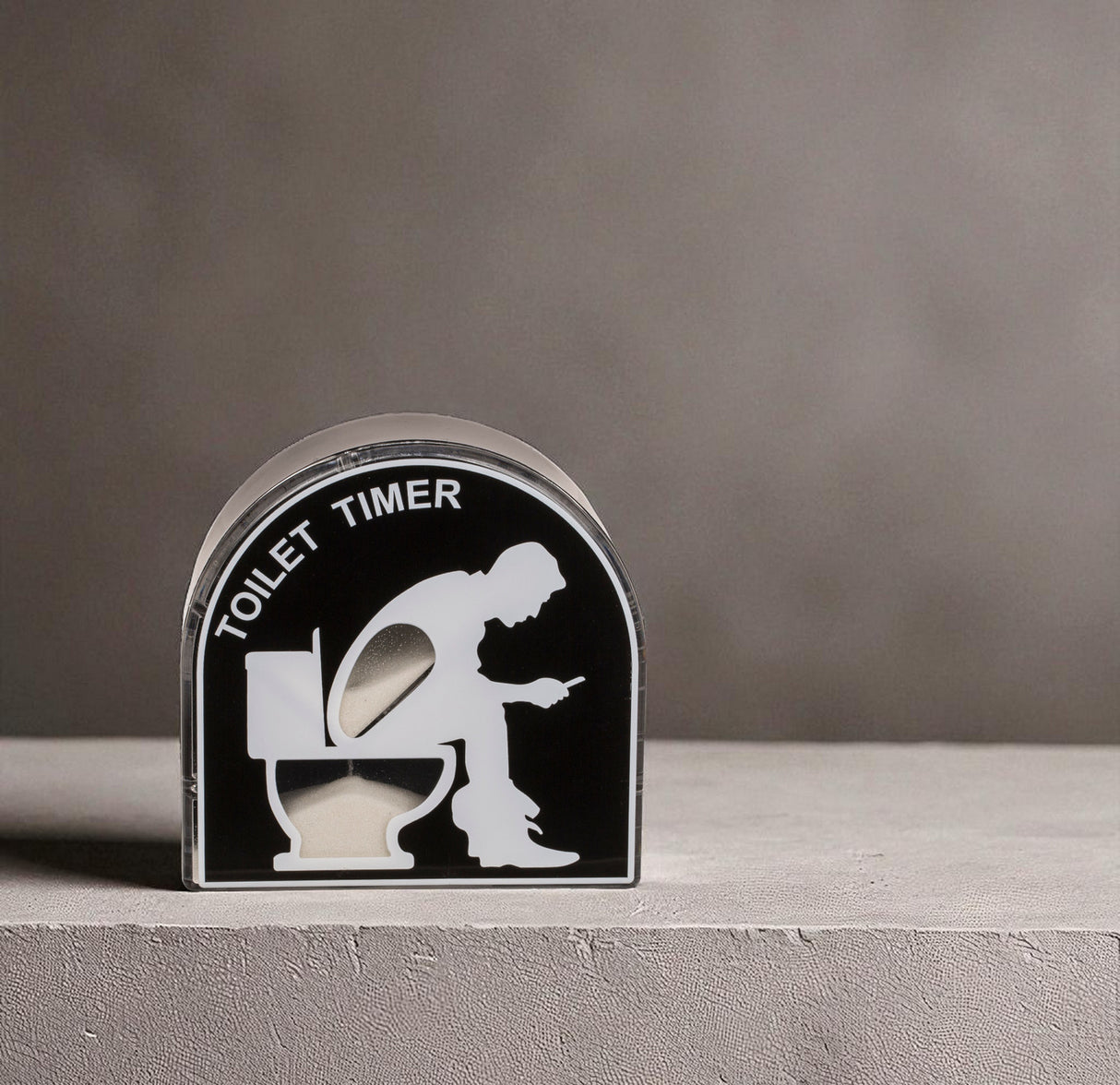 Toilettengänger Sanduhr Scherzartikel