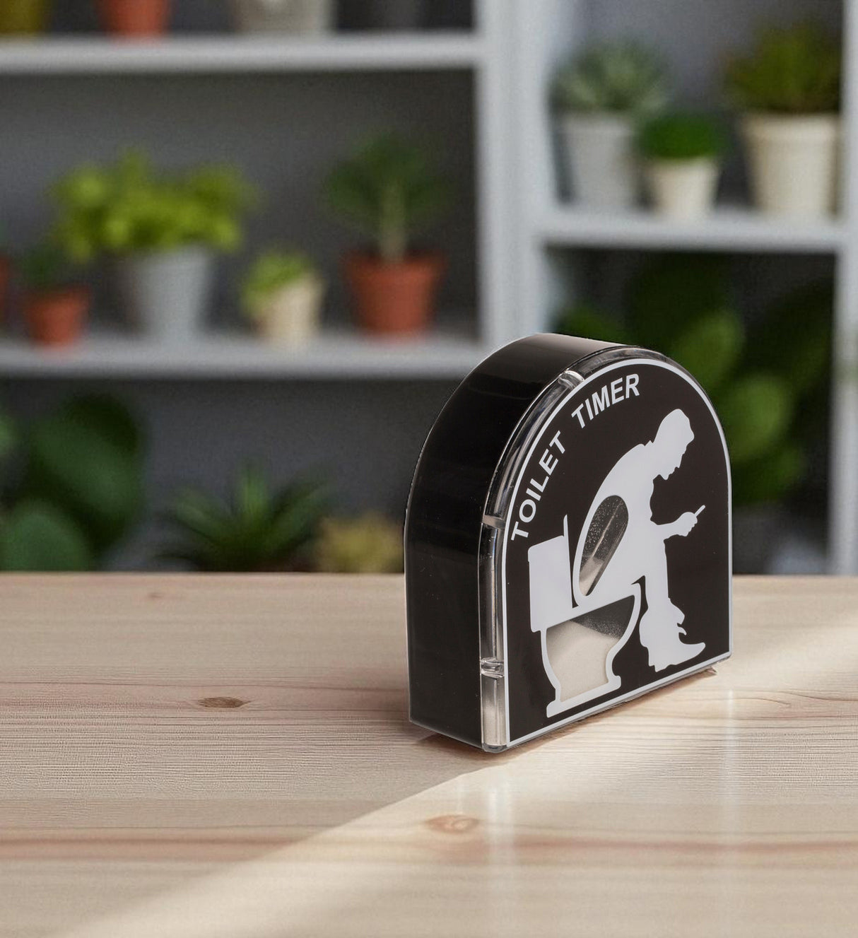 Toilettengänger Sanduhr Scherzartikel