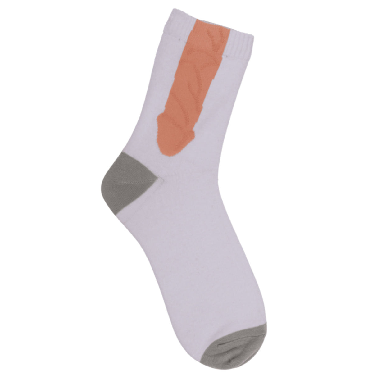 Penis Socken in weiß in 42-46