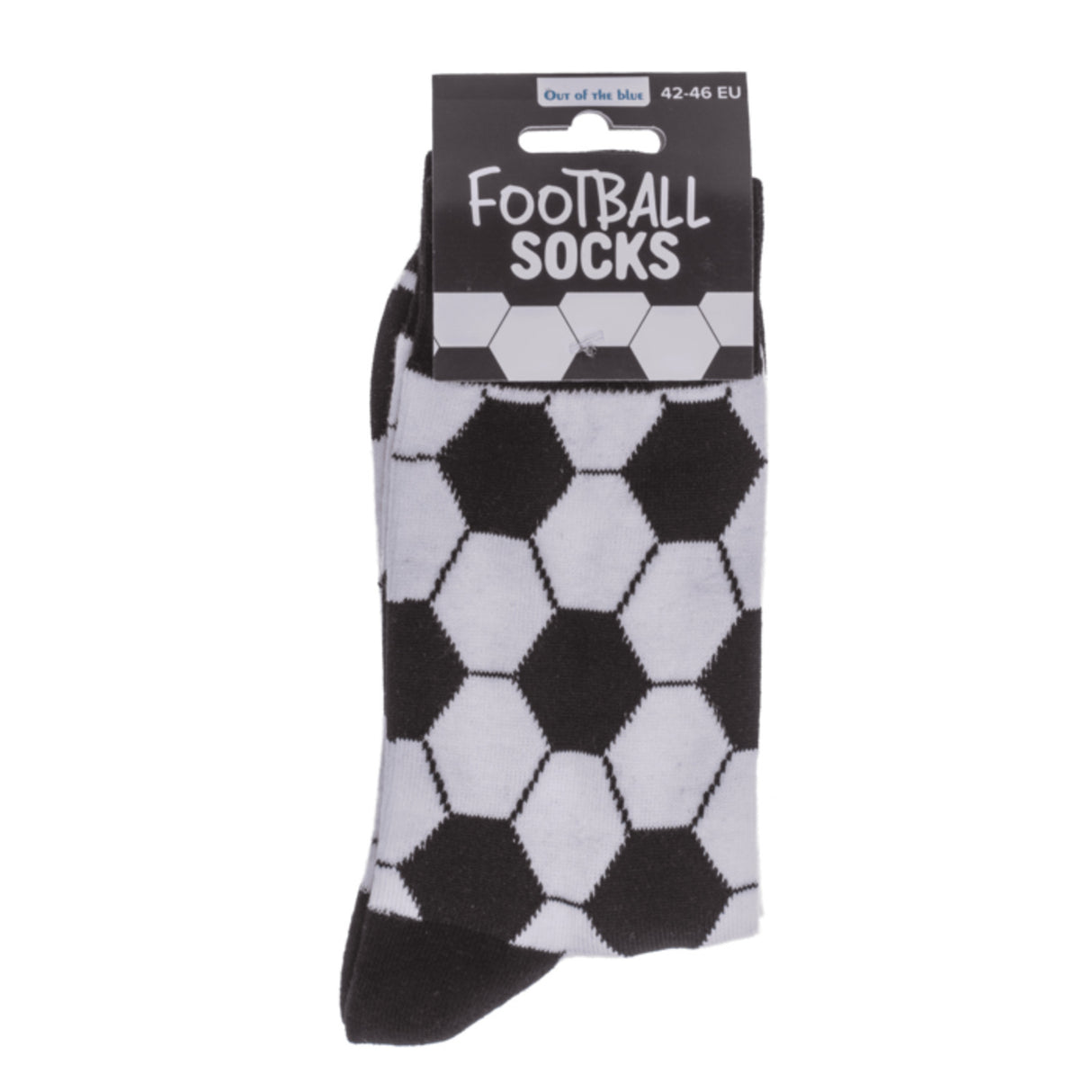 Fußballmuster Socken in 42-46