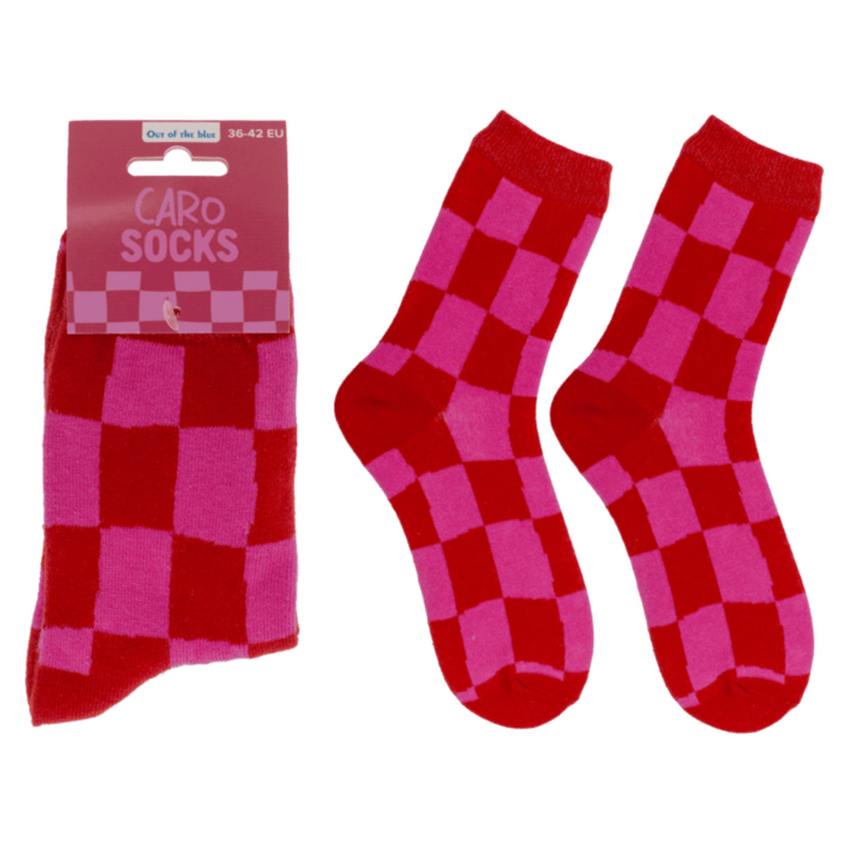 Karomuster Socken in 36-42