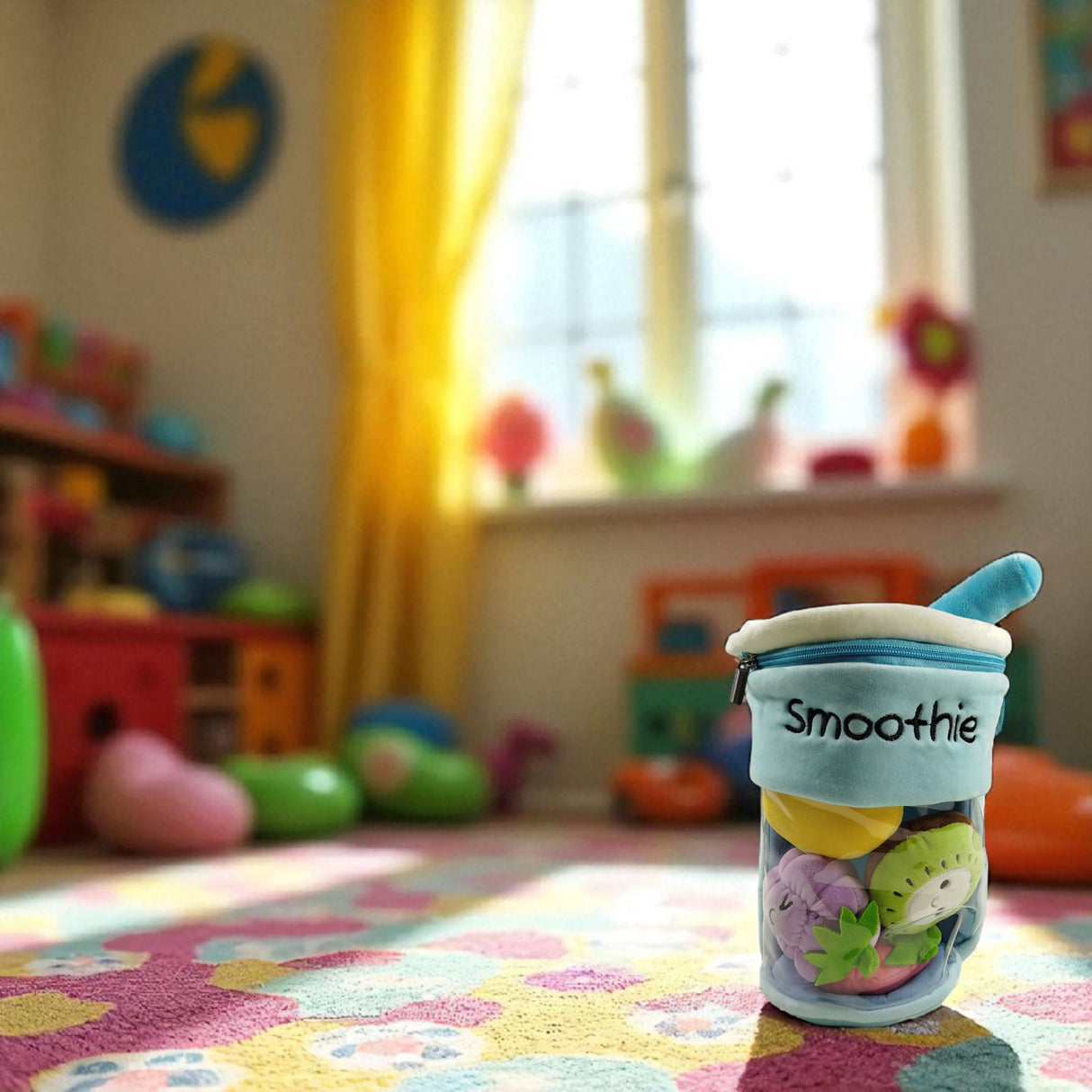 Smoothie Kuscheltier mit 5 Früchten in zufälliger Variante