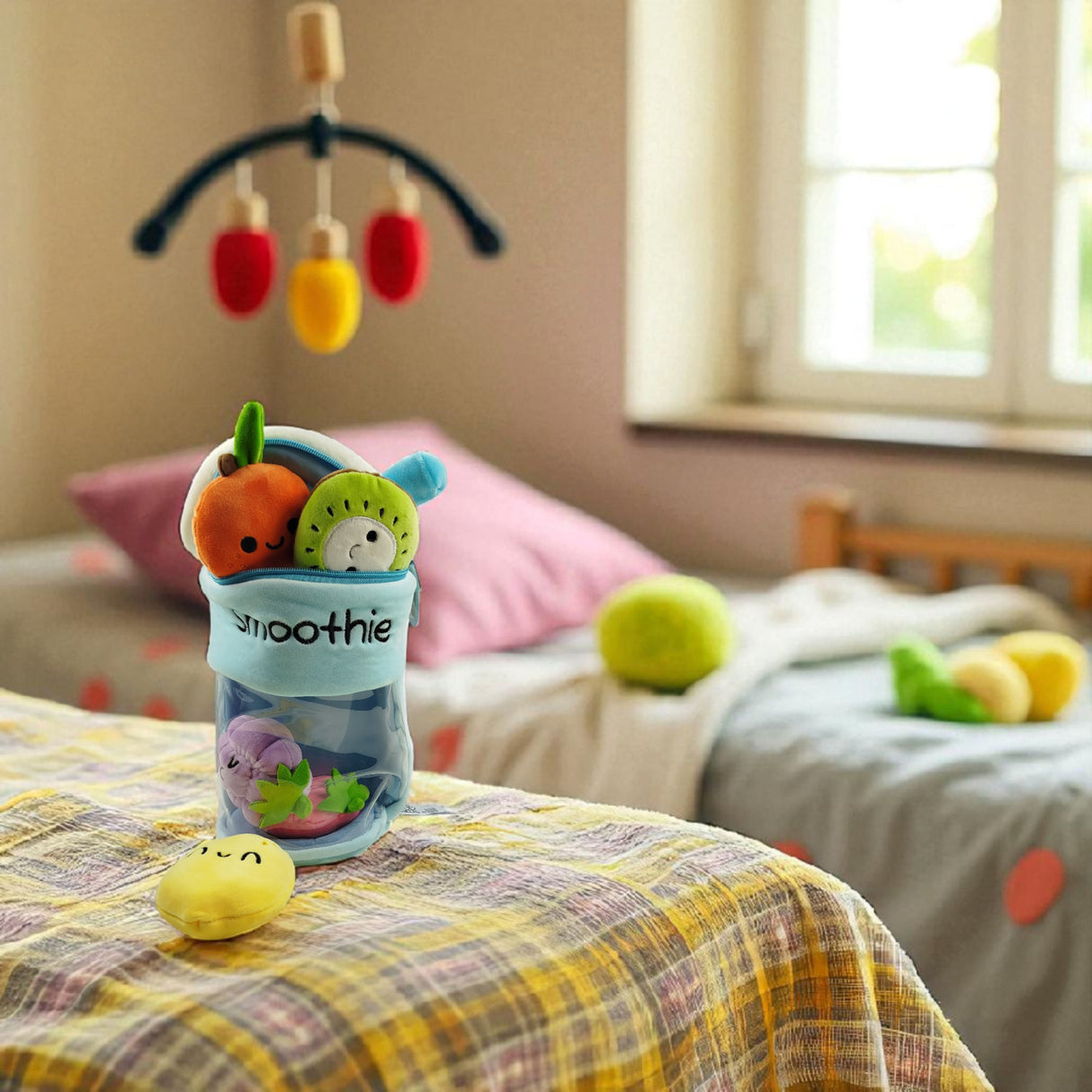 Smoothie Kuscheltier mit 5 Früchten in zufälliger Variante