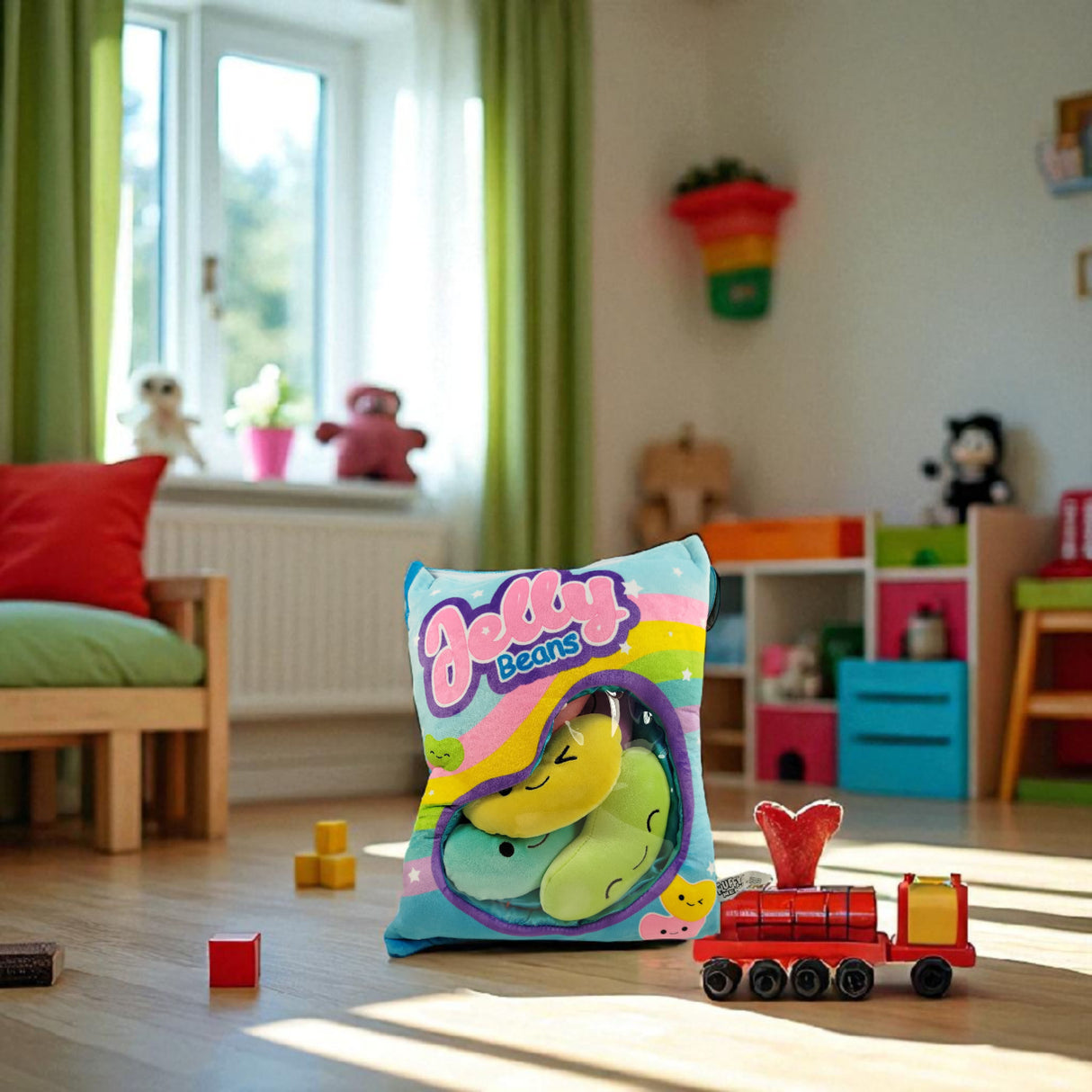 Jelly Beans Kuscheltier aus Plüsch