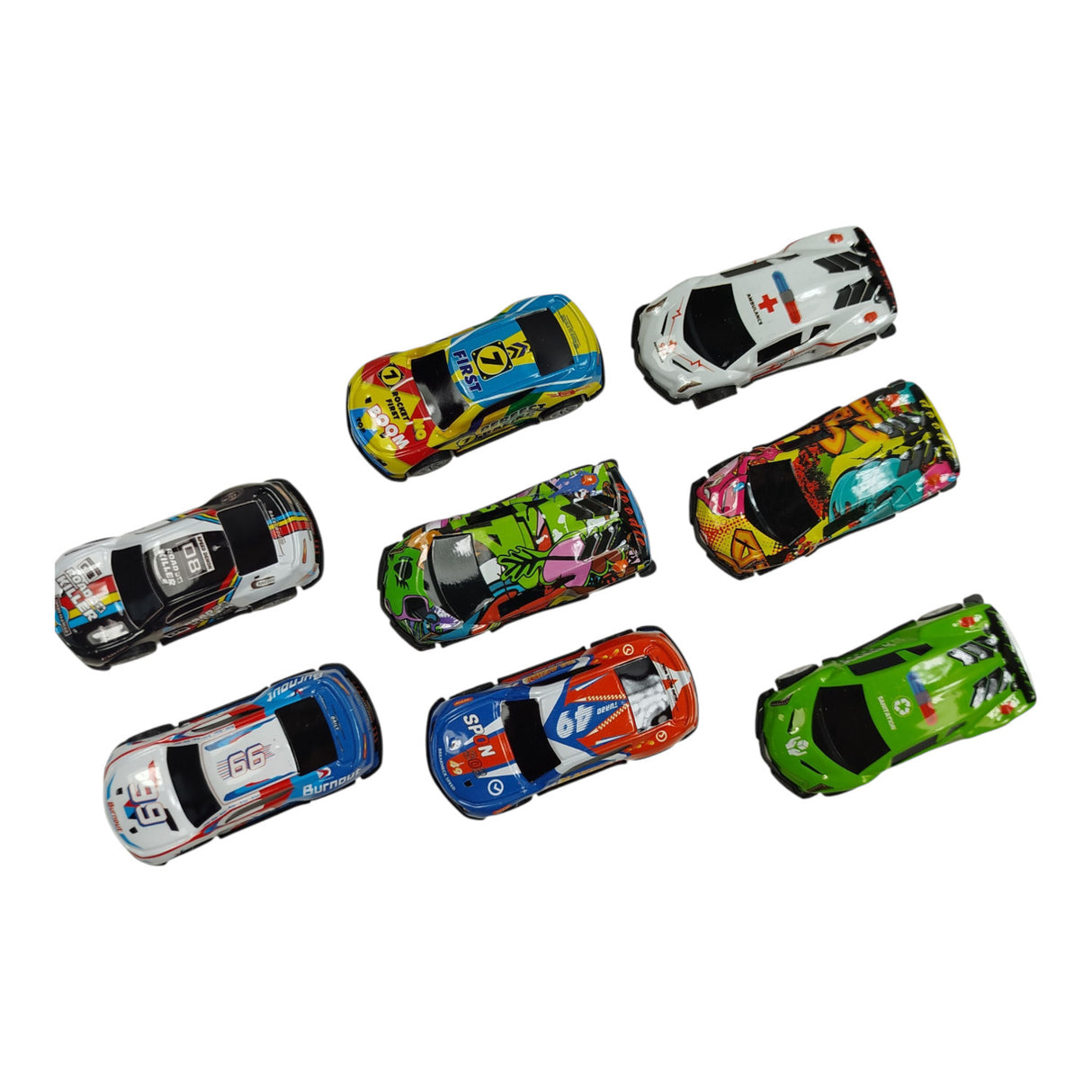 Rennauto Spielzeugautos im 8er Set