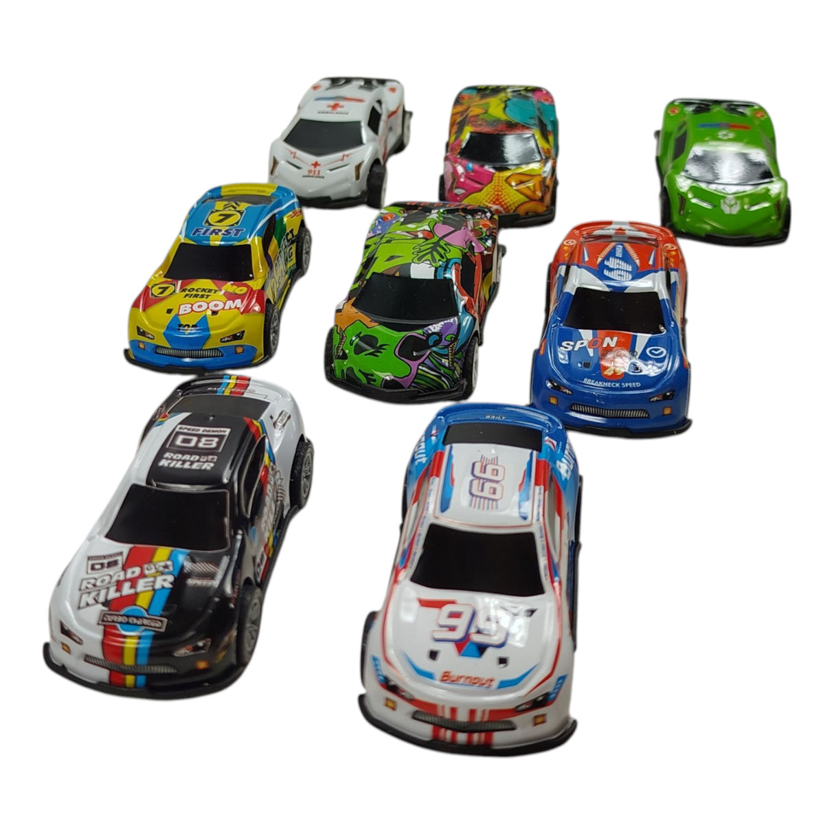Rennauto Spielzeugautos im 8er Set